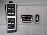 Footrest Dead Gas Brake Pedal Cover Set For Audi A4 B8 A5 A6 A7 Q5 Porsche Macan. Fixed Price $58.00.