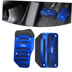 1 Pack 2 Non-slip Car Pad Kit, Premium Aluminum Alloy Brake Pedals Blue. Fixed Price $19.25.