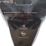New! Types Pedal Pads Black Aluminum & Gray Carbon Automatic Transmission. Fixed Price $7.99.
