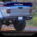 Trailer Tow Hitch For Jeep Gladiator Jt 2020-2024 2025 2026 2" Receiver Class 3. Fixed Price $54.99.