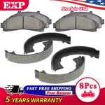 Front Rear Ceramic Brake Pads + Parking Shoe Kit Ford Ranger Explorer. Fixed Price $48.29.