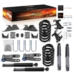 6"FRONT 8"REAR Drop Shock Spring Kit For Chevy C10 Gmc C15 2WD 1973-1987. Fixed Price $608.34.