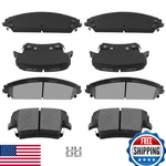 Automuto D1058 D1057 Front Rear Ceramic Brake Pads Set 05-17 Chrysler 300 Dodge. Fixed Price $70.48.
