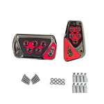 Car Pedal Pads, Automatic Transmission Brake And Accelerator 2 Pcs Red. Fixed Price $14.92.