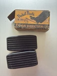 Replacement Pedal Pads, Chevy 1925-1936 Slip-on-type, Nos, Vintage, Doan Corp. Fixed Price $15.00.