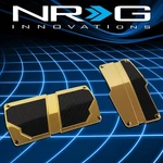 Nrg PDL-150CG Aluminum W/carbon Fiber Trim Transmission Pedal Cover Plates. Fixed Price $35.00.