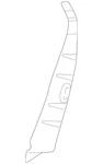 Genuine Audi Mount Plate 8S0-898-284. Fixed Price $54.51.