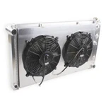 Row Aluminum Radiator Fans Shroud Kit For 1970-1974 Cadillac Deville 7.7L V8. Fixed Price $255.00.