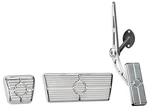 Billet Specialties Polished Pedal Kit,cable-style GAS,BRAKE,E-,67-69 Automatic. Fixed Price $389.99.