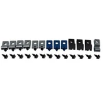 Brake Line Clip Kit Clamps Bracket 1971-74 Chevrolet Nova Pontiac Ventura 25PC. Fixed Price $50.00.