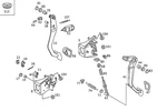 Genuine Mercedes-benz Pedal Pad 123-291-00-82. Fixed Price $23.05.