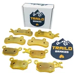Can-am Defender 3-SEATER HD7 HD8 HD9 HD10 HD11 2016-2026 Brass Brake Pad Set. Fixed Price $179.79.