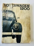1962 Volkswagen 1200 Beetle Owner Manual Sedan Convertible Vw Bug Original. Fixed Price $37.65.