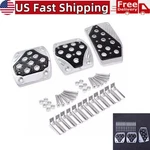 3PCS Manual Transmission Car Foot Brake Pedals Cover Fuel Gas Pads Non-slip. Fixed Price $21.35.