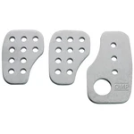 Omp Aluminium Pre-curved 3 Pedal Extensions Set, Universal Fitting. Fixed Price $34.06.