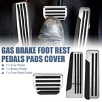 3PCS Gas Brake Foot Rest Pedals Cover For Infiniti Q50L QX70 Q70 Q60 2011-21. Fixed Price $28.59.