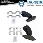 Front & Rear Ceramic Disc Brake Pad Kit Set For Gm Truck Suv New. Fixed Price $57.53.