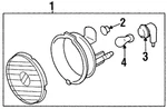Genuine Gm 1998-2002 Firebird Park/turn Lamp 10301406. Fixed Price $60.29.
