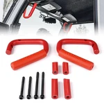 For Jeep Wrangler Jk 18 Xprite G1 Red Powder Coat Front Grab Handles. Fixed Price $30.99.