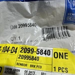 Gm Oem Nos 20995840 Brake Pedal Position Sensor 2010-2016 Chevrolet Camaro 6.2L. Fixed Price $9.99.